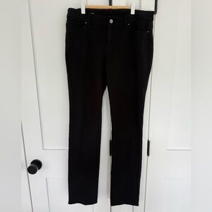 Ann Taylor Classic Black Trousers- 8 Long